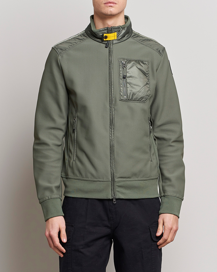 Herr | Parajumpers | Parajumpers | London Hybrid Cool Down Jacket Thyme
