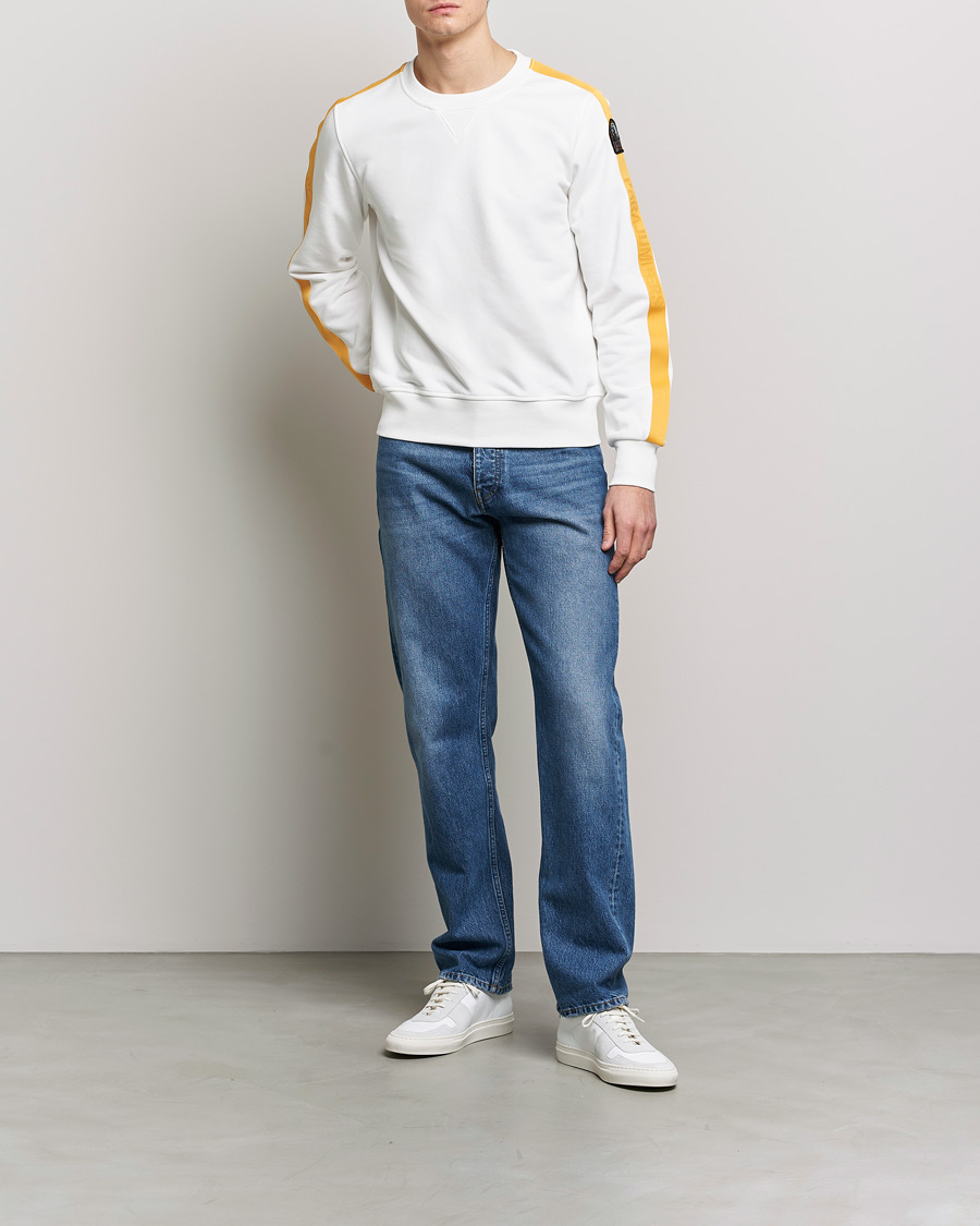 Herr | Tröjor | Parajumpers | Armstong Crew Neck Sweatshirt Off White