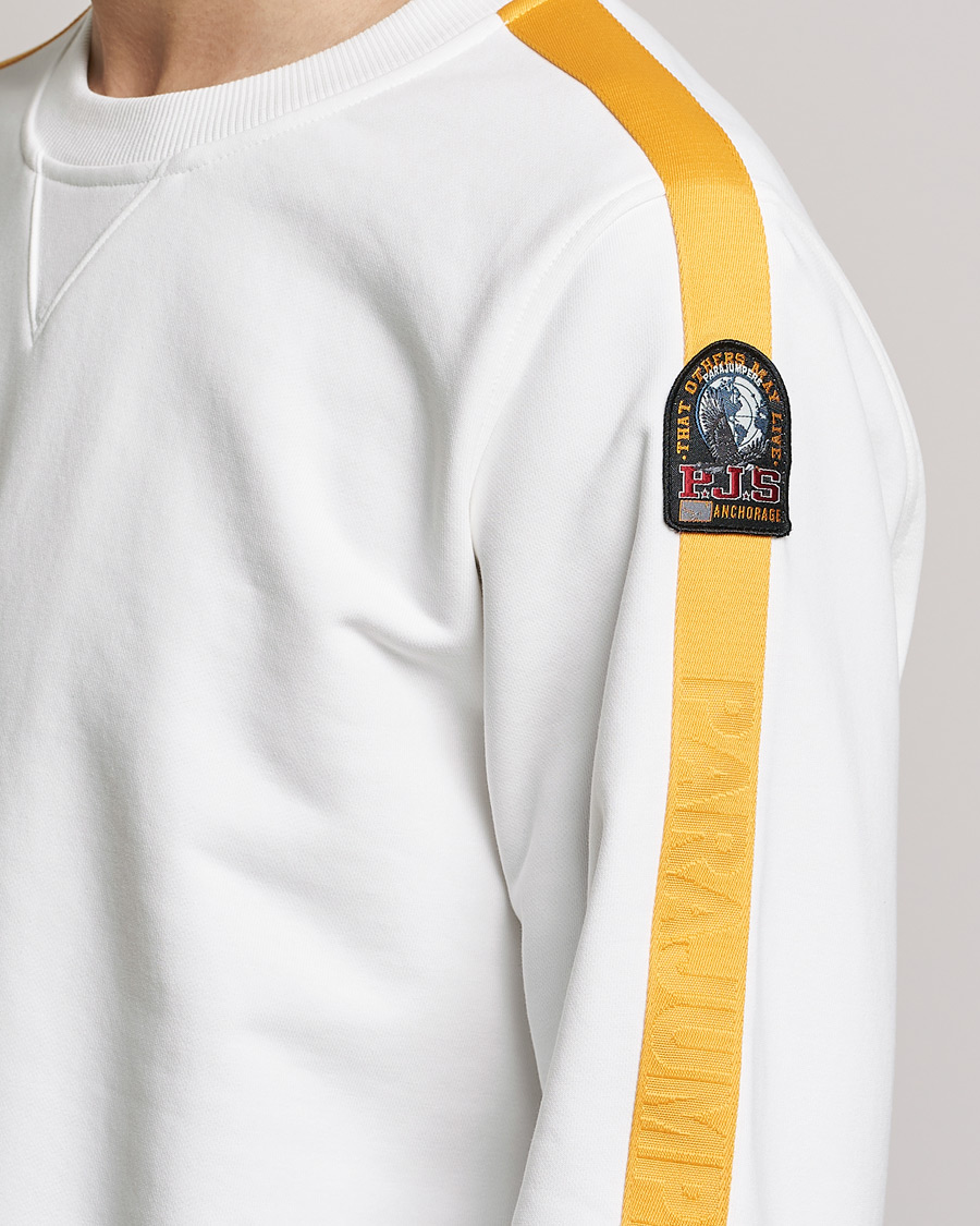 Herr | Tröjor | Parajumpers | Armstong Crew Neck Sweatshirt Off White