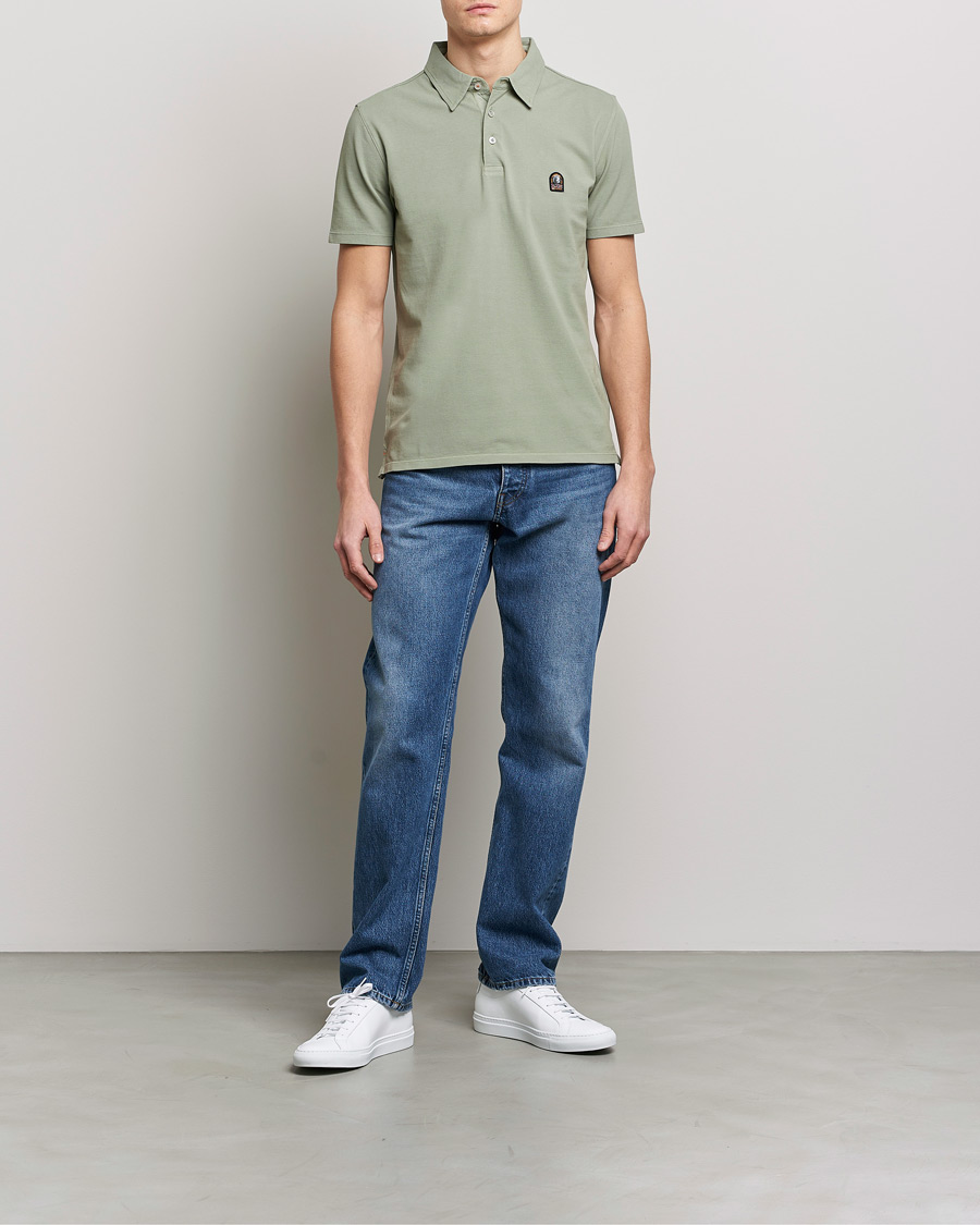 Herr | Pikéer | Parajumpers | Hugh Polo Green Mileu