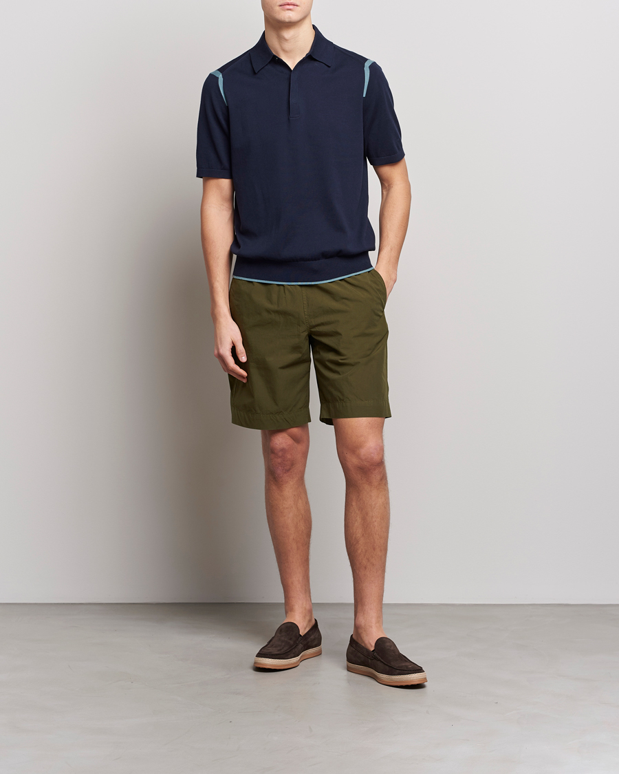 Herr | Shorts | PS Paul Smith | Organic Cotton Shorts Green