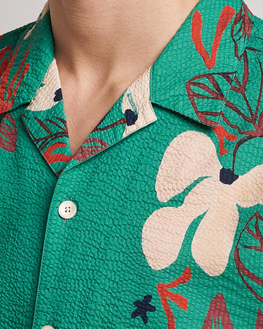 Herr | Skjortor | PS Paul Smith | Cotton Casual Fit Shirt Green