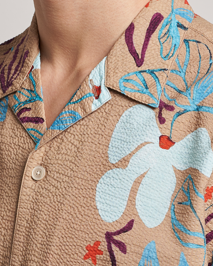 Herr | Skjortor | PS Paul Smith | Cotton Casual Fit Shirt Brown