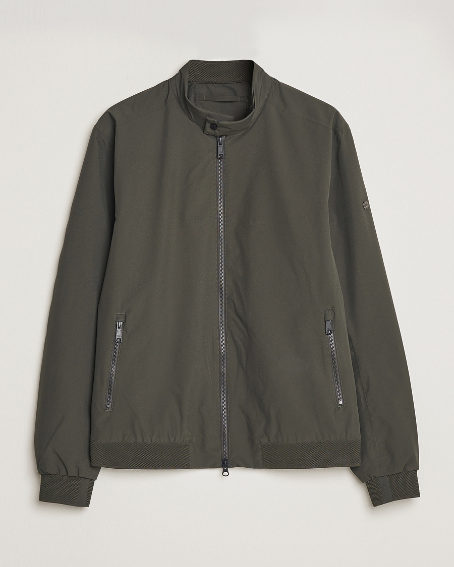 Herr | Jackor | Scandinavian Edition | Plain Waterproof Jacket Dark Olive