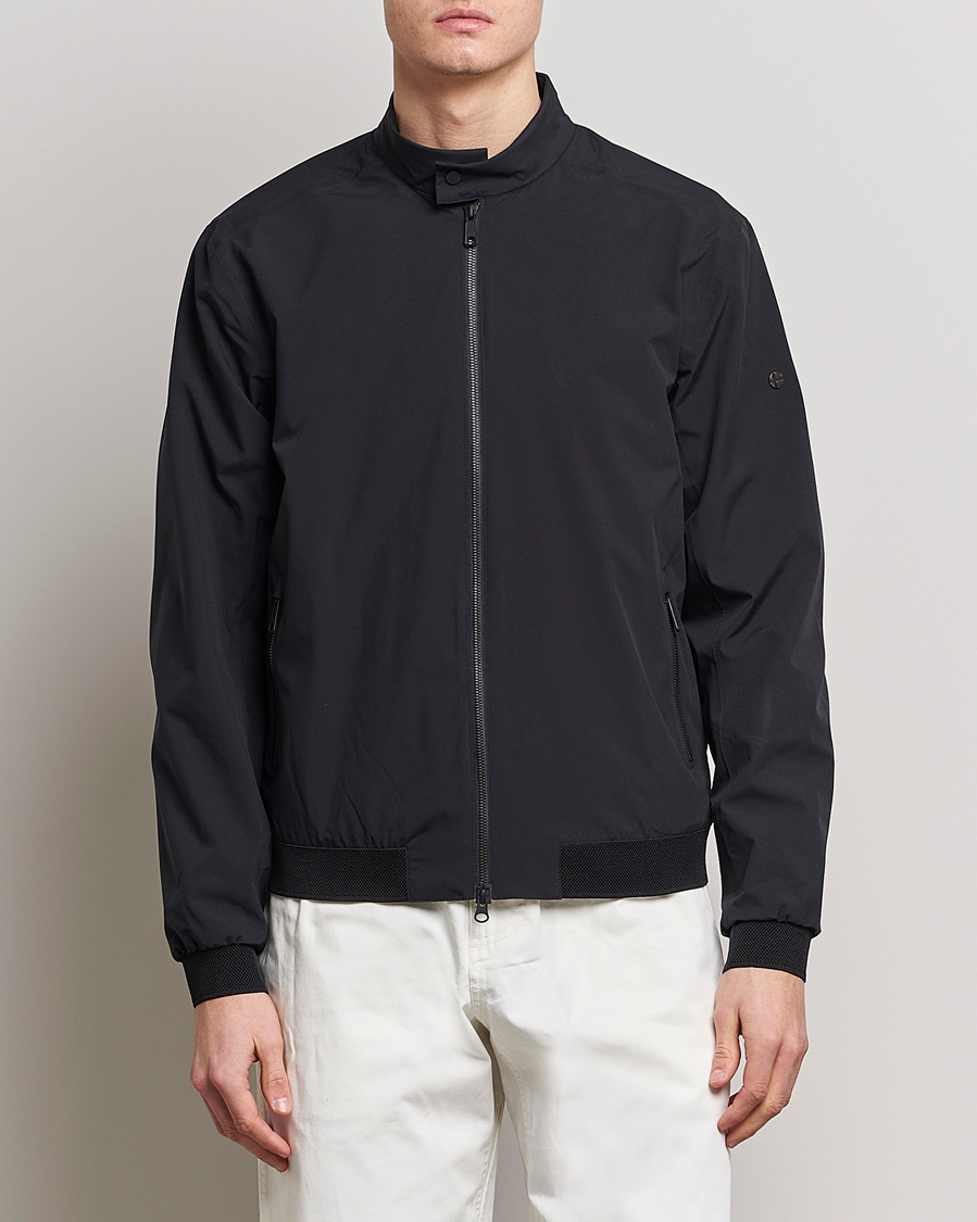 Herr | Scandinavian Edition | Scandinavian Edition | Plain Waterproof Jacket Onyx