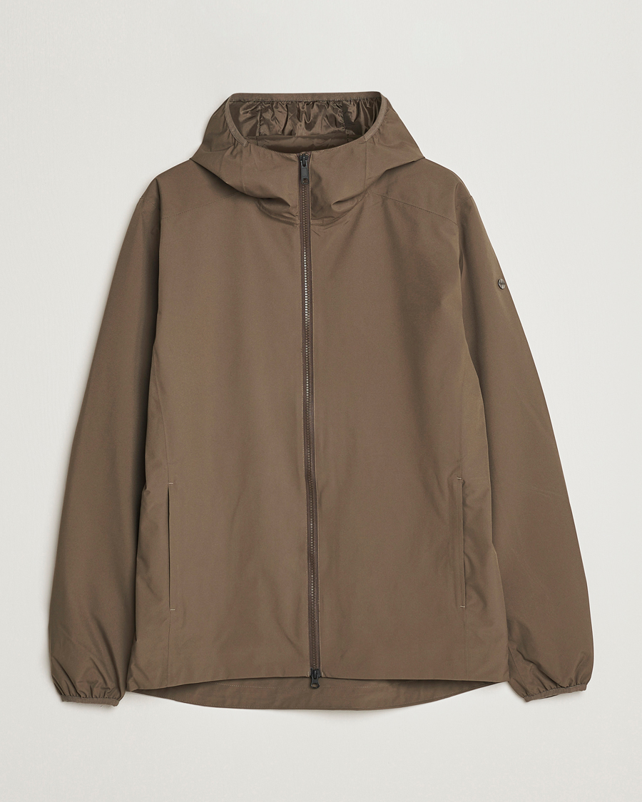 Herr | Jackor | Scandinavian Edition | Hood Waterproof Jacket Major Brown