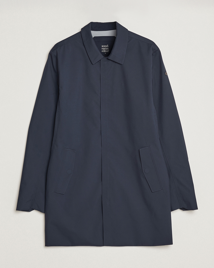 Herr | Jackor | Scandinavian Edition | Key Waterproof Coat Midnight Blue
