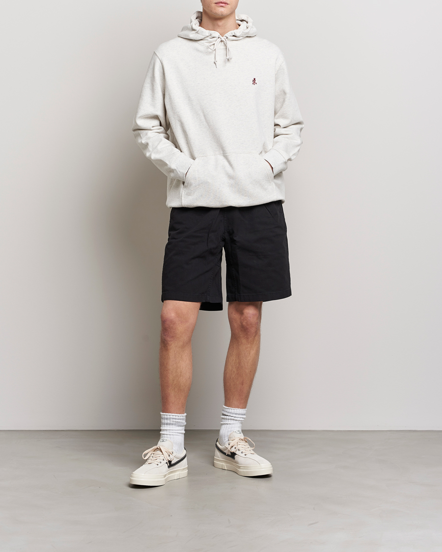 Herr | Tröjor | Gramicci | One Point Hooded Sweatshirt Ash Heather