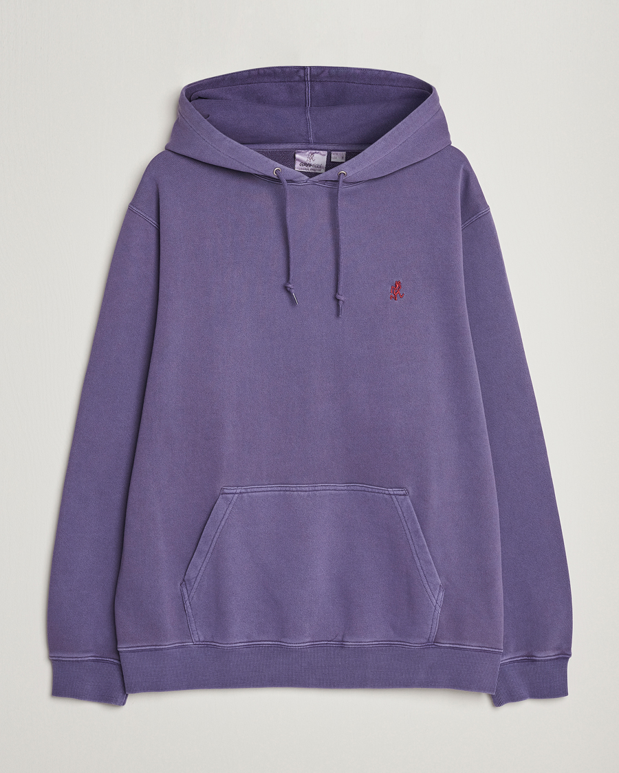 Herr | Tröjor | Gramicci | One Point Hooded Sweatshirt Purple Pigment