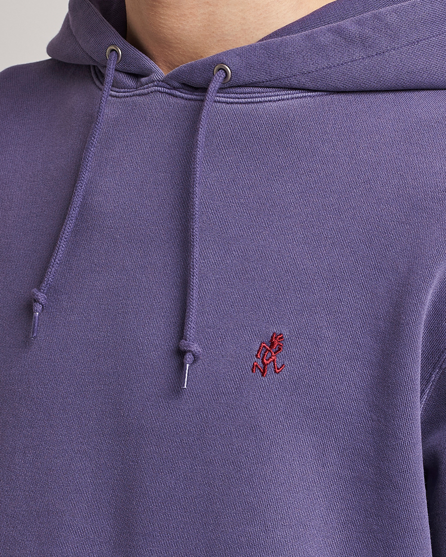 Herr | Tröjor | Gramicci | One Point Hooded Sweatshirt Purple Pigment