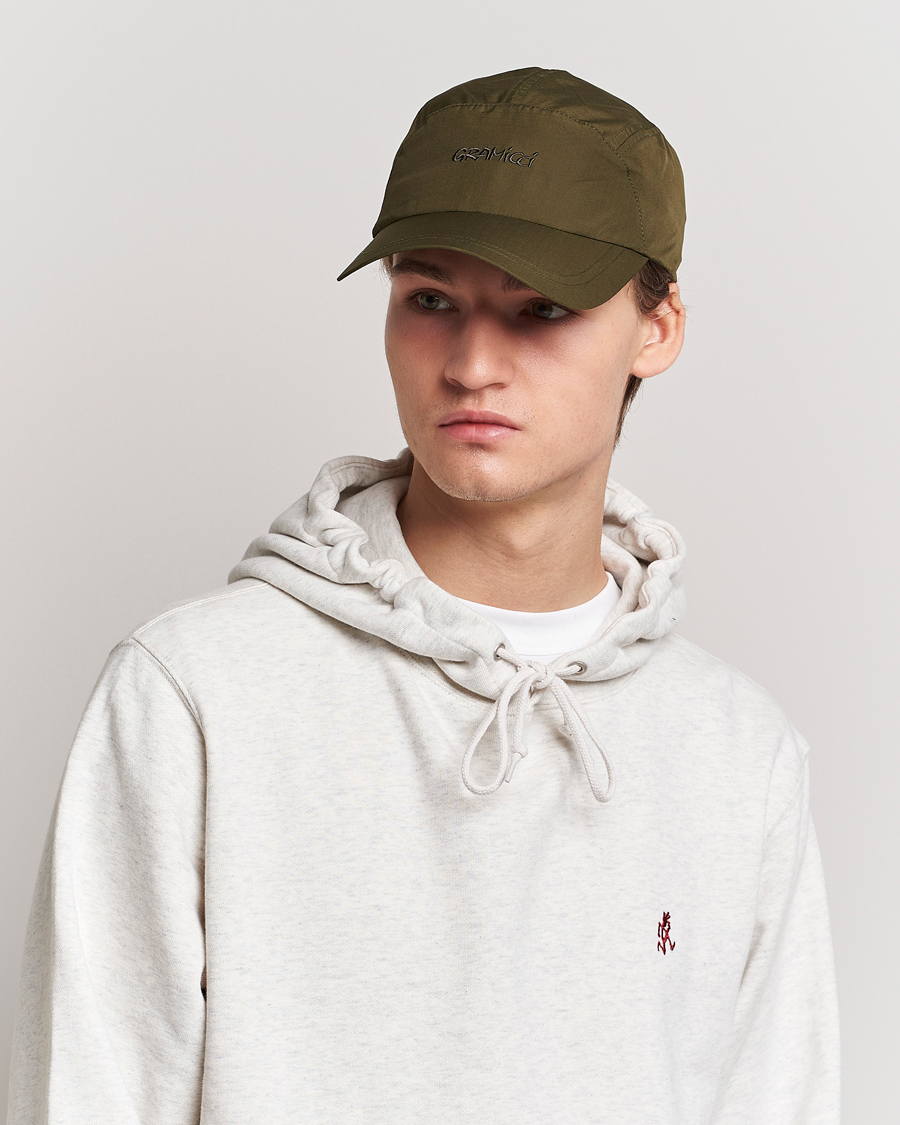 Herr | Gramicci Light Ripstop Strap Cap Olive | Gramicci | Light Ripstop Strap Cap Olive