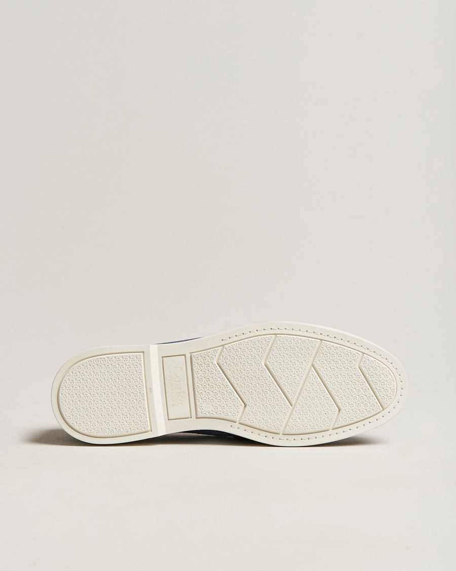 Herr | Loafers | Loake Shoemakers | Tuscany Suede Loafer Denim