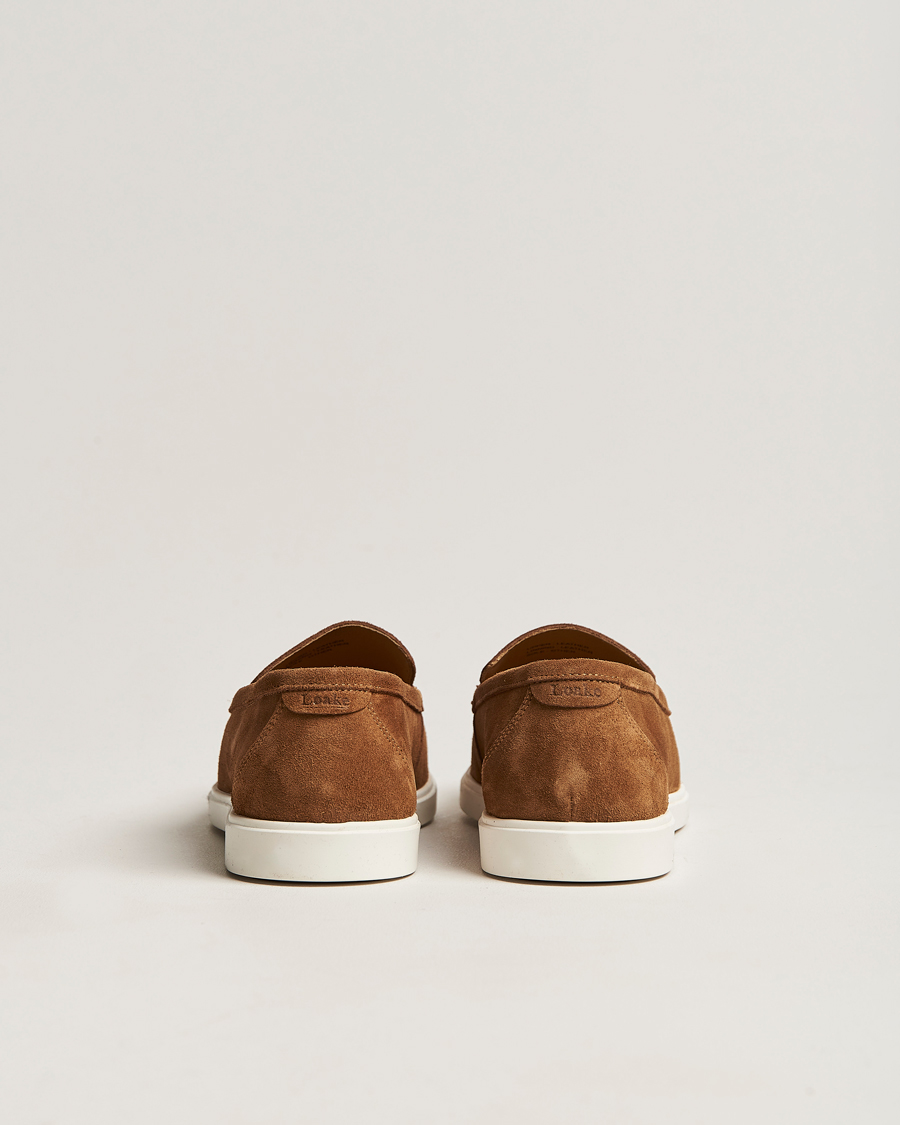 Herr | Loafers | Loake Shoemakers | Tuscany Suede Loafer Chestnut