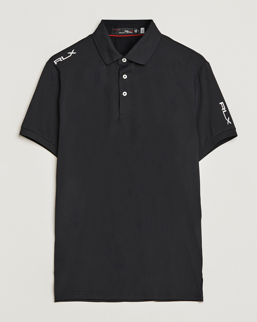 Herr | Pikéer | RLX Ralph Lauren | Airflow Polo Black