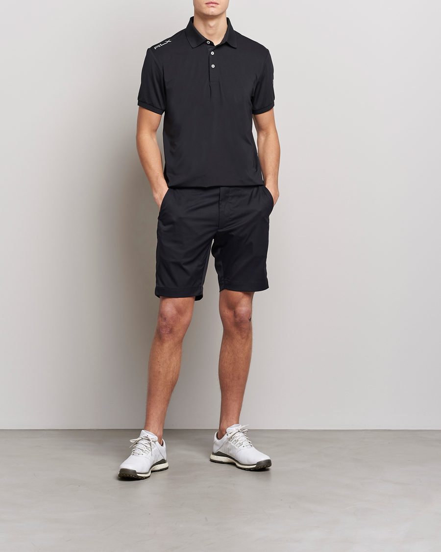 Herr | Pikéer | RLX Ralph Lauren | Airflow Polo Black
