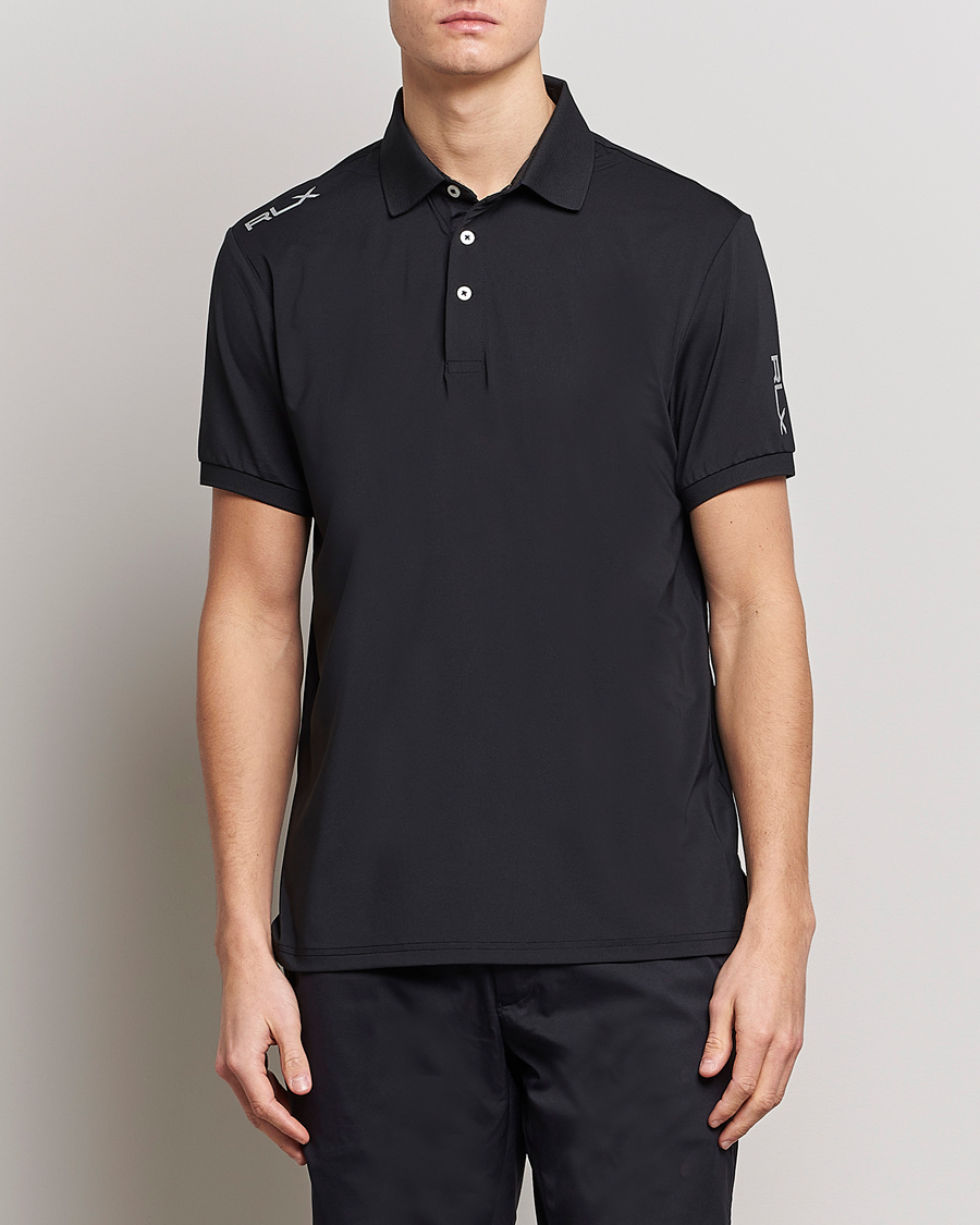 Herr | Pikéer | RLX Ralph Lauren | Airflow Polo Black