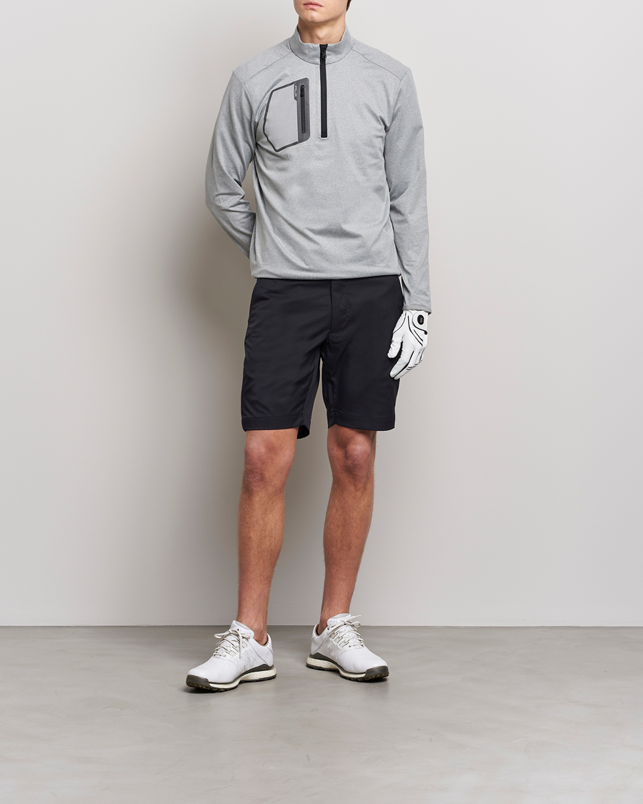 Herr | Tröjor | RLX Ralph Lauren | Luxury Jersey Half Zip Andover Heather