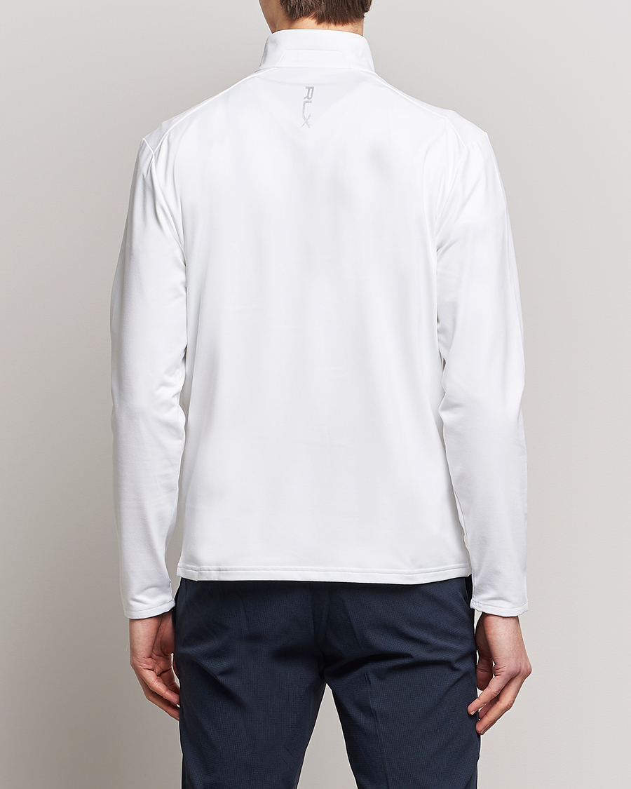 Herr | Tröjor | RLX Ralph Lauren | Jersey Half Zip Ceramic White