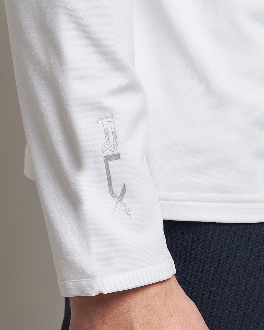Herr | Tröjor | RLX Ralph Lauren | Jersey Half Zip Ceramic White