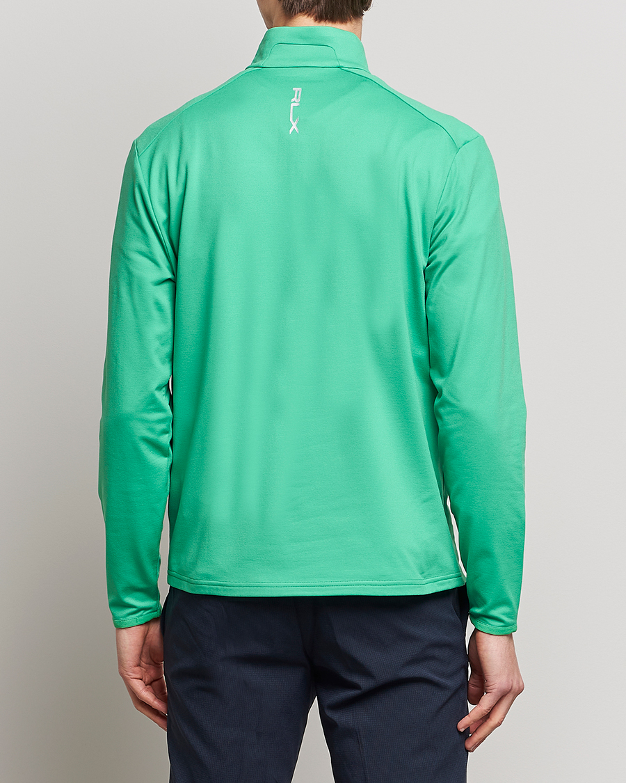 Herr | Tröjor | RLX Ralph Lauren | Luxury Jersey Half Zip Vineyard Green