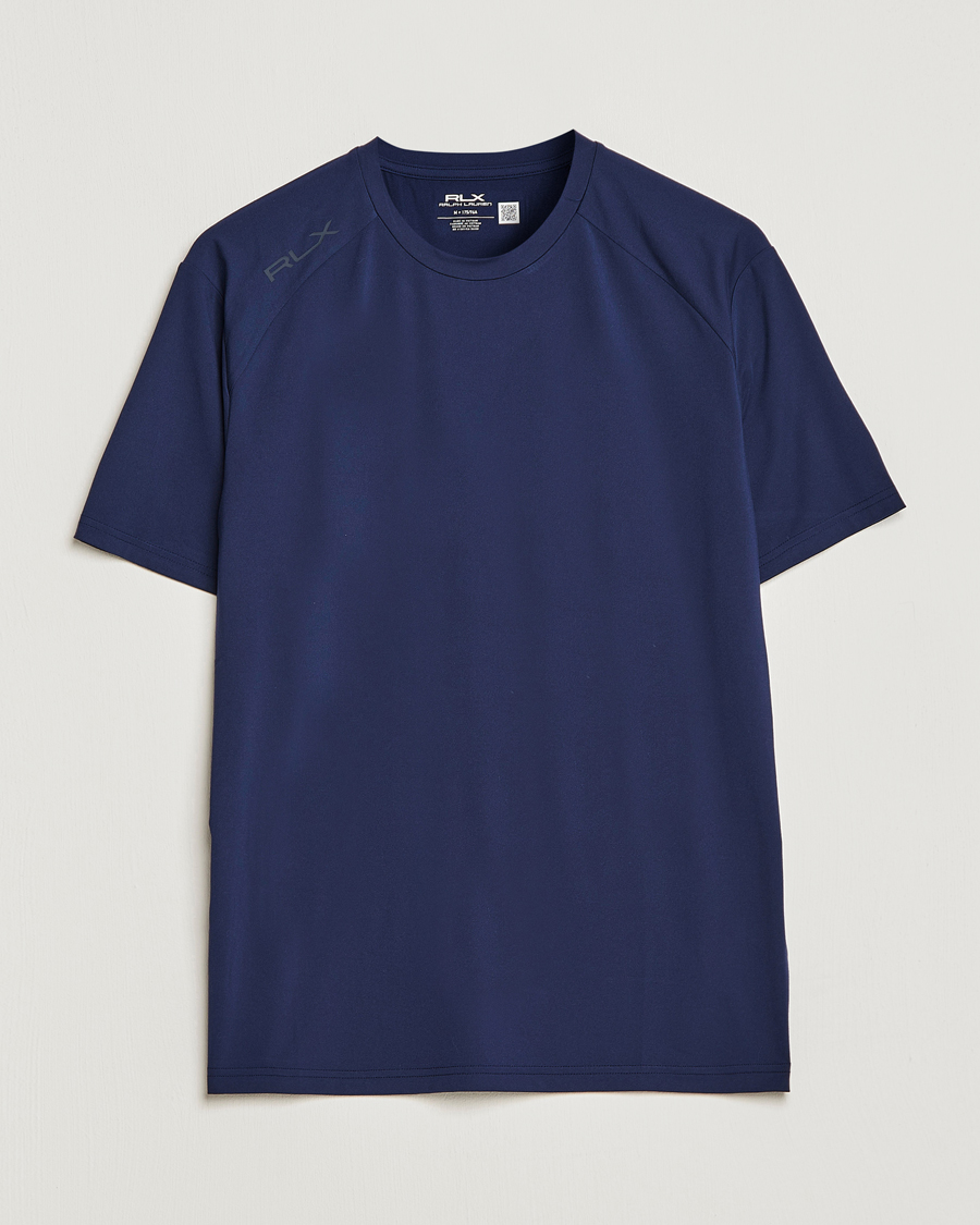 Herr | T-Shirts | RLX Ralph Lauren | Airflow Crew Neck T-Shirt Refined Navy