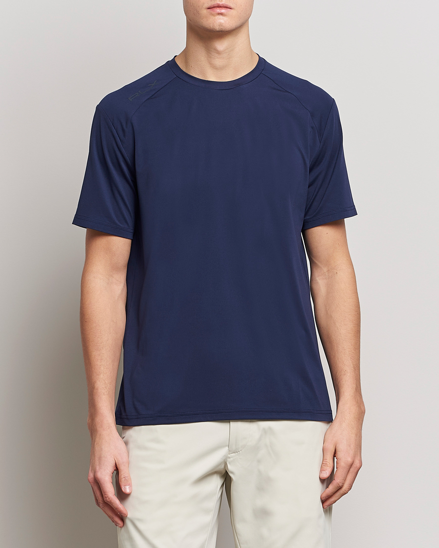 Herr | T-Shirts | RLX Ralph Lauren | Airflow Crew Neck T-Shirt Refined Navy
