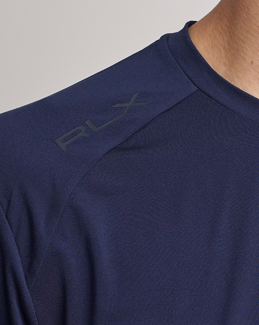 Herr | T-Shirts | RLX Ralph Lauren | Airflow Crew Neck T-Shirt Refined Navy