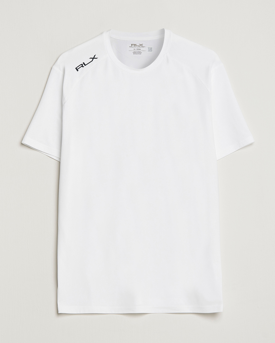 Herr | T-Shirts | RLX Ralph Lauren | Airflow Crew Neck T-Shirt Ceramic White