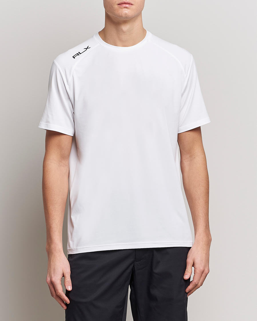 Herr | T-Shirts | RLX Ralph Lauren | Airflow Crew Neck T-Shirt Ceramic White