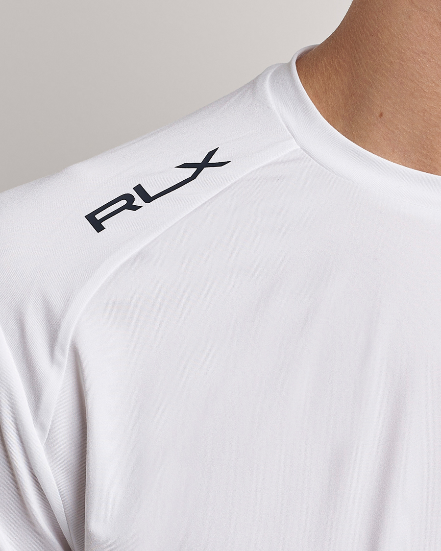 Herr | T-Shirts | RLX Ralph Lauren | Airflow Crew Neck T-Shirt Ceramic White