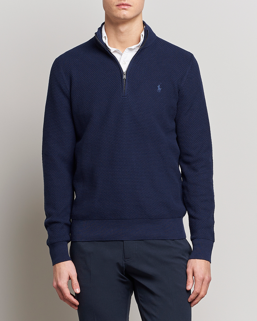 Herr | Polo Ralph Lauren Golf | Polo Ralph Lauren Golf | Cotton Jersey Half Zip Refined Navy