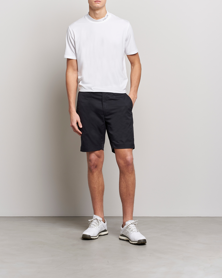 Herr | T-Shirts | RLX Ralph Lauren | Airflow Performance Mock Neck T-Shirt White
