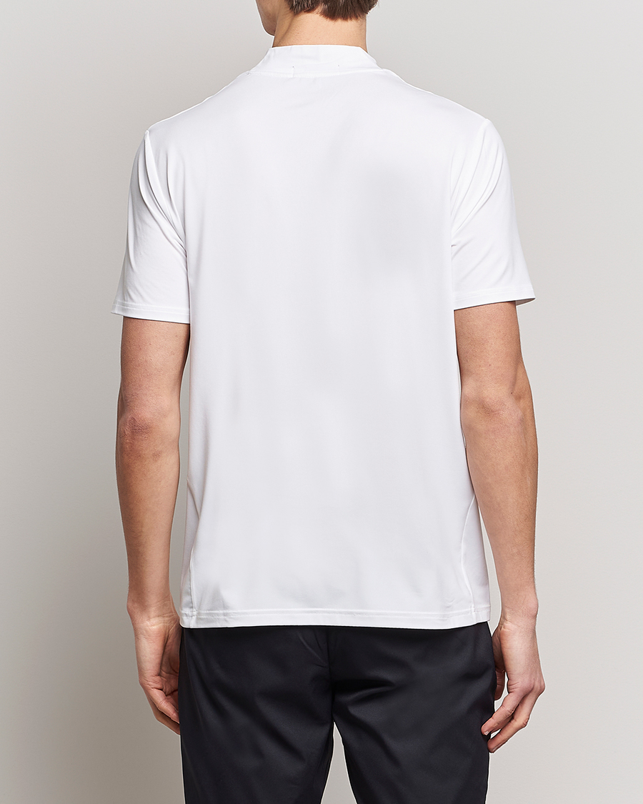 Herr | T-Shirts | RLX Ralph Lauren | Airflow Performance Mock Neck T-Shirt White