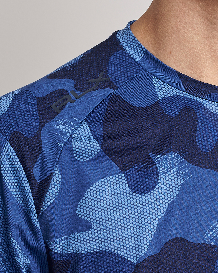 Herr | T-Shirts | RLX Ralph Lauren | Airflow Performance T-Shirt Royal Navy Camo