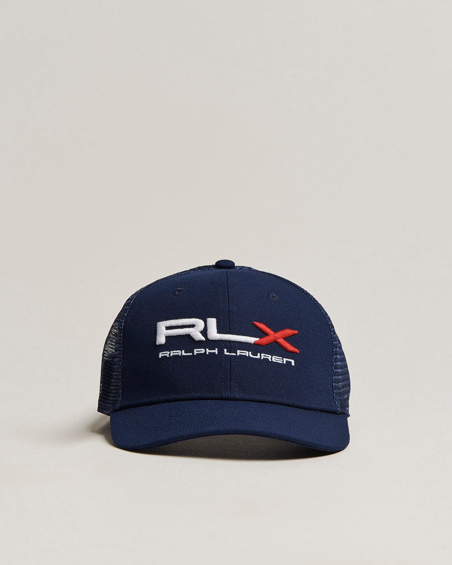 Herr | RLX Ralph Lauren Golf Trucker Cap French Navy | RLX Ralph Lauren | Golf Trucker Cap French Navy