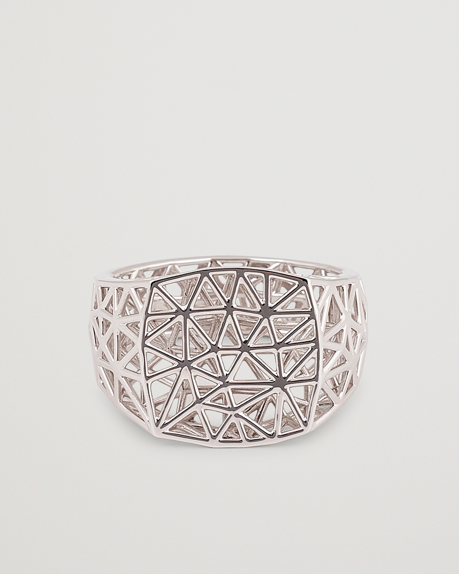 Herr | Tom Wood Mesh Ring Silver | Tom Wood | Mesh Ring Silver