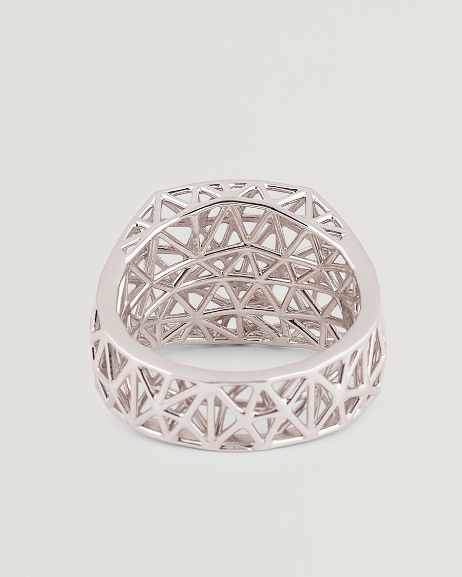 Herr | Tom Wood Mesh Ring Silver | Tom Wood | Mesh Ring Silver