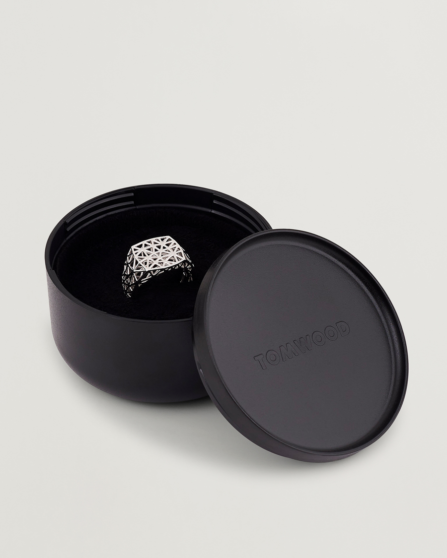 Herr | Tom Wood Mesh Ring Silver | Tom Wood | Mesh Ring Silver