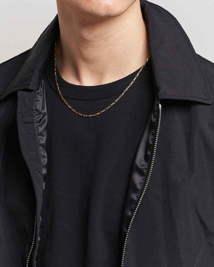 Herr | Tom Wood Billie Chain Necklace Gold | Tom Wood | Billie Chain Necklace Gold