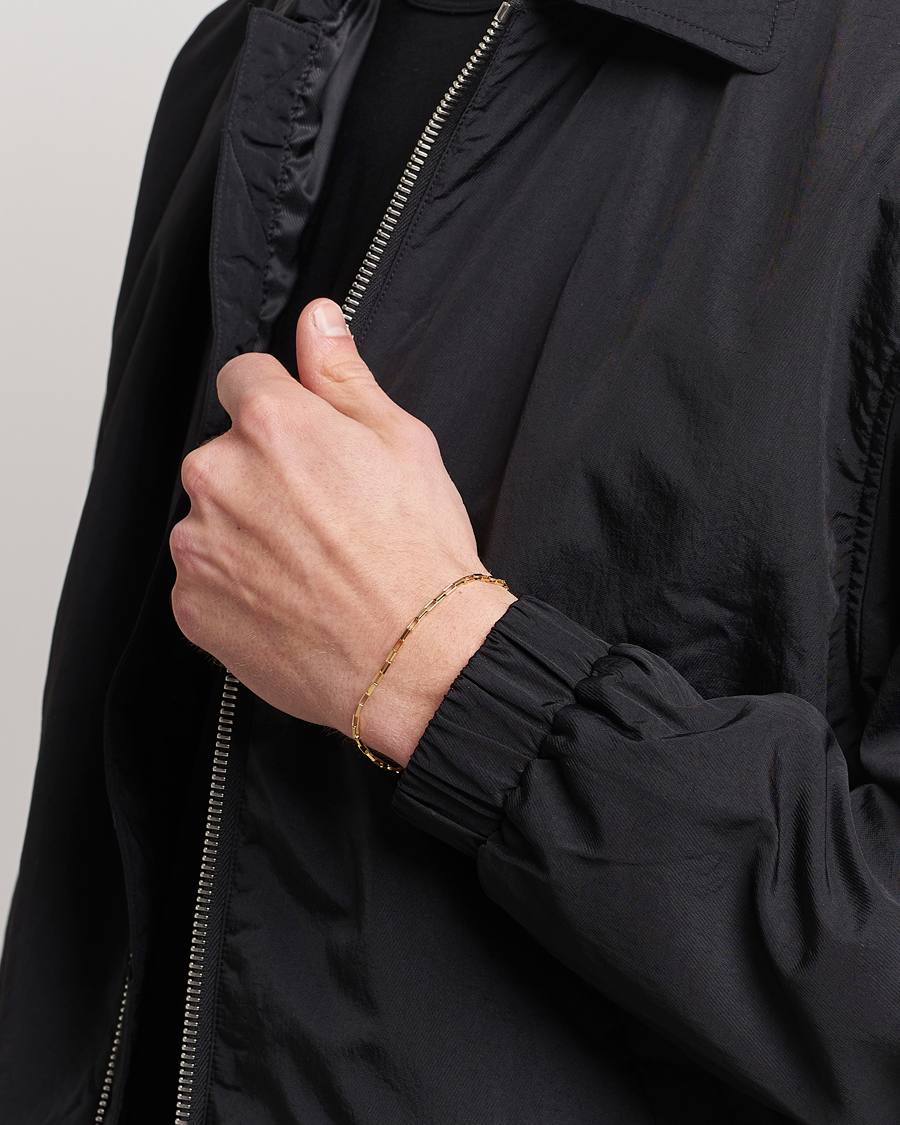 Herr | Tom Wood Billie Bracelet Gold | Tom Wood | Billie Bracelet Gold