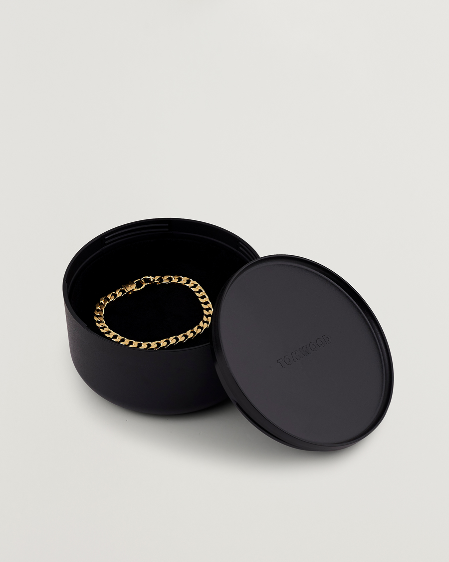 Herr | Tom Wood Frankie Bracelet Gold | Tom Wood | Frankie Bracelet Gold