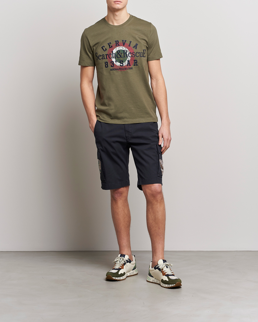 Herr | Shorts | Aeronautica Militare | Bermuda Tasconato Shorts Navy