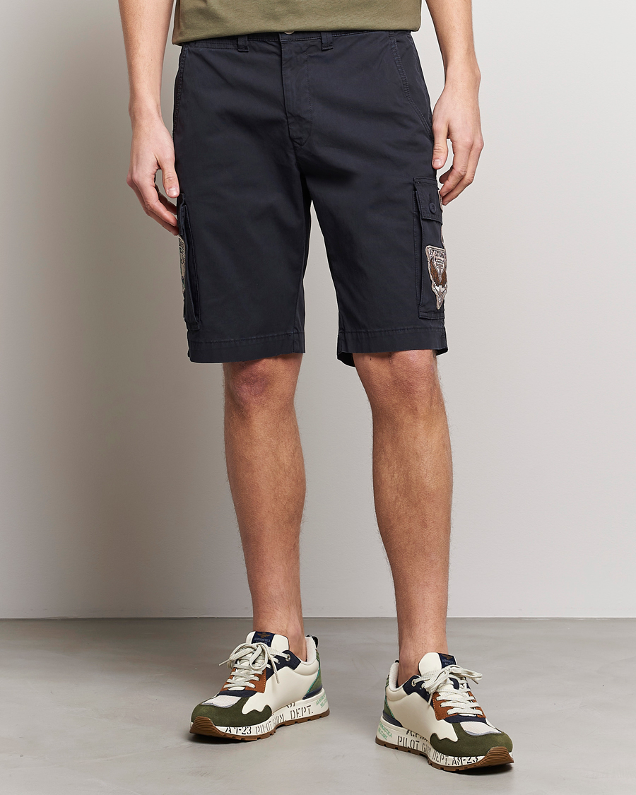 Herr | Shorts | Aeronautica Militare | Bermuda Tasconato Shorts Navy