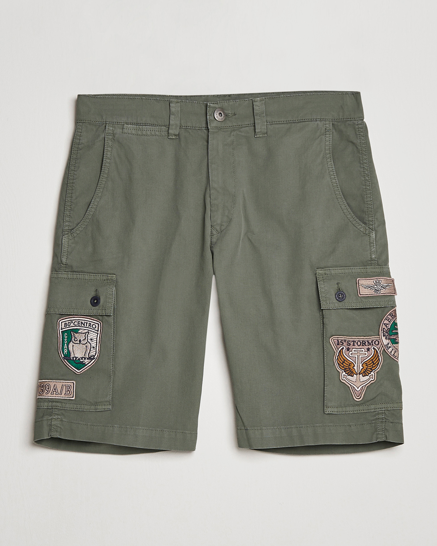 Herr | Shorts | Aeronautica Militare | Bermuda Tasconato Shorts Green