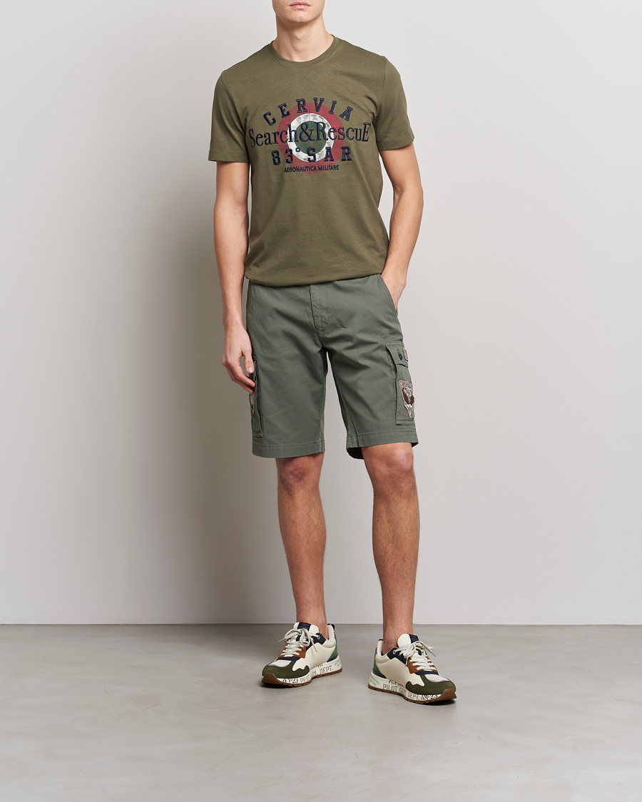 Herr | Shorts | Aeronautica Militare | Bermuda Tasconato Shorts Green