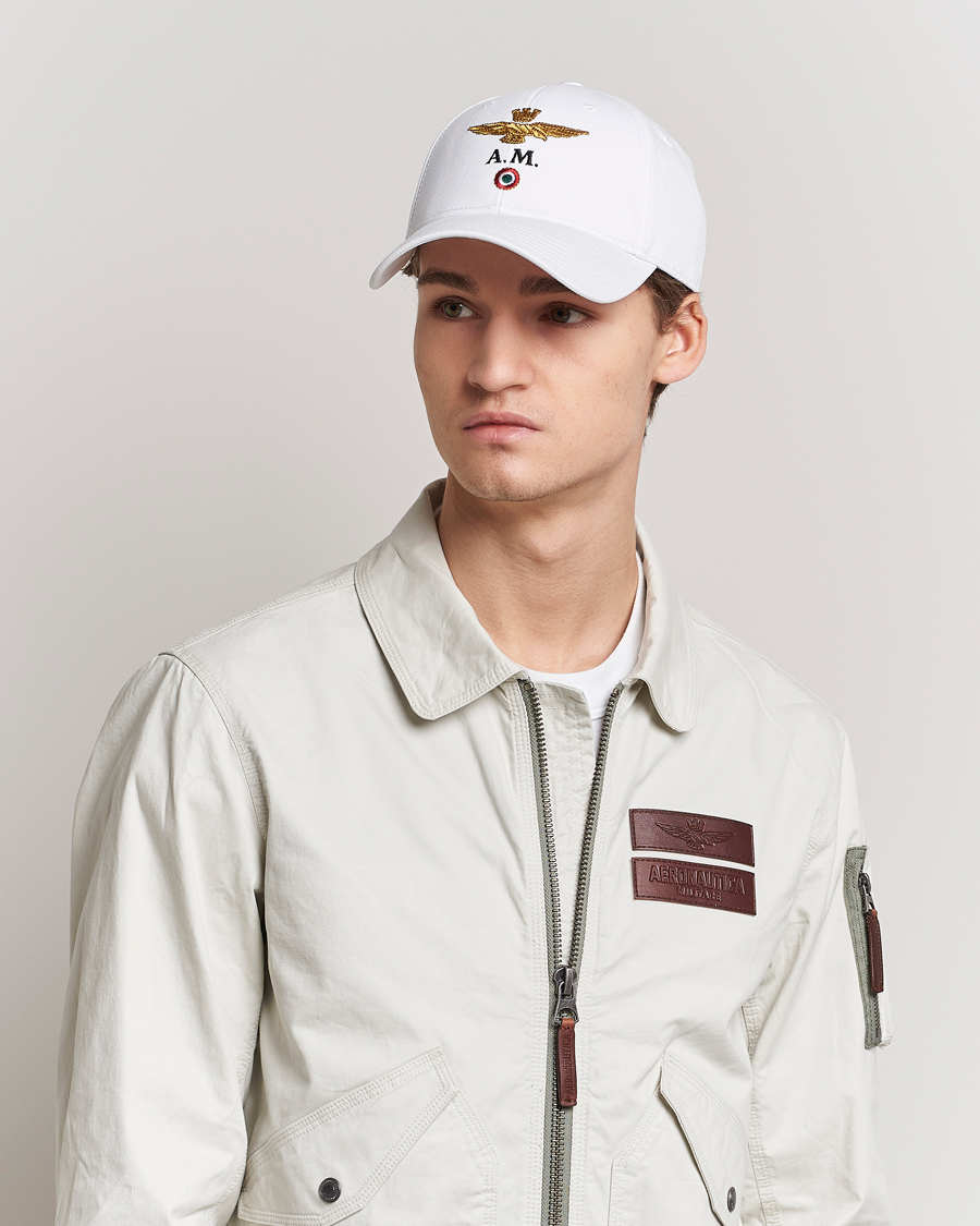 Herr | Aeronautica Militare | Aeronautica Militare | Cotton Baseball Cap Off White