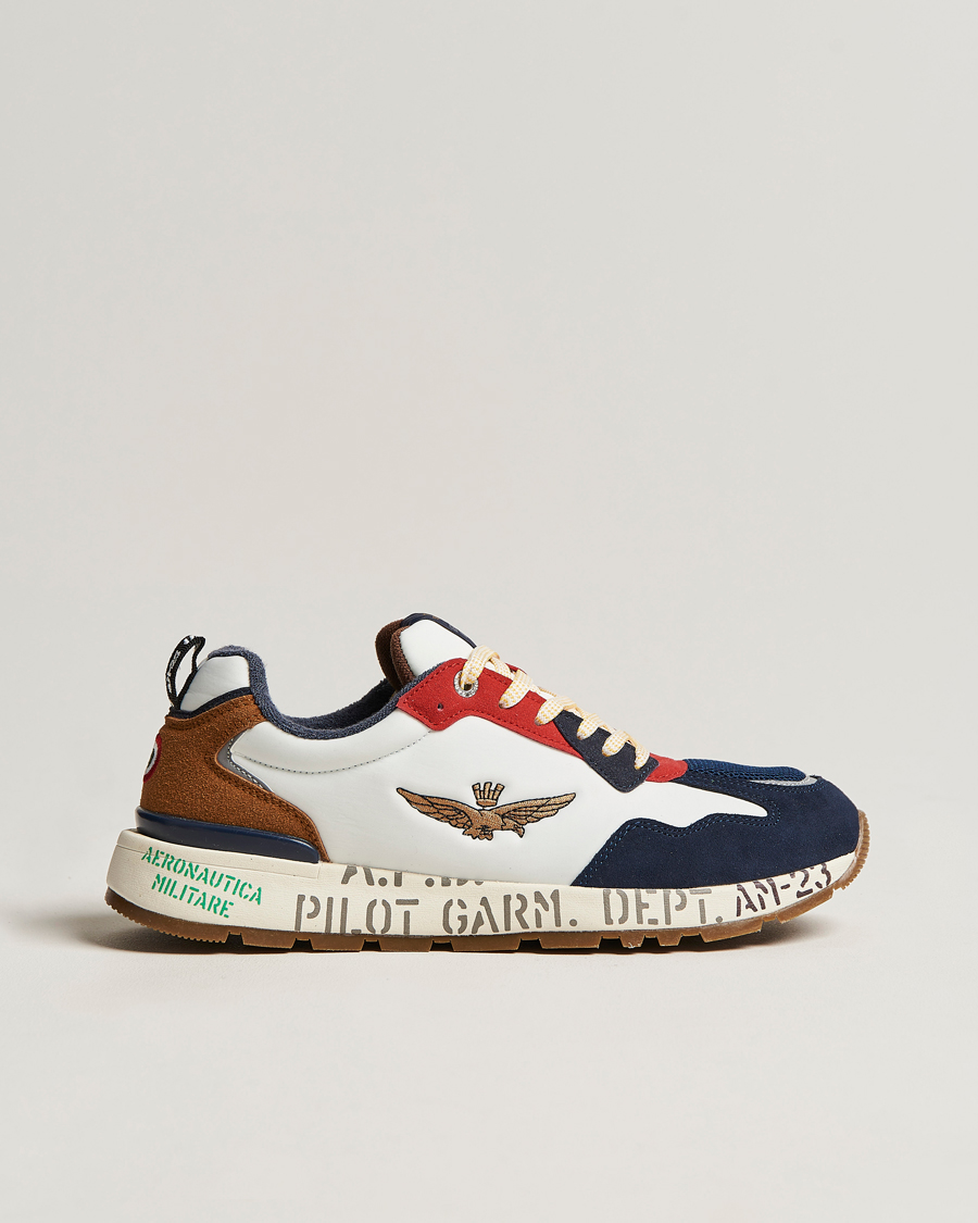 Herr | Aeronautica Militare Running Sneakers Mustard | Aeronautica Militare | Running Sneakers Mustard