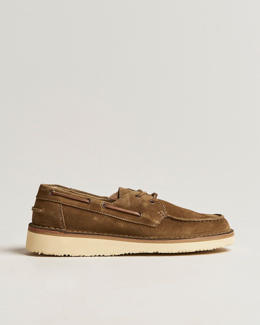 Herr | Astorflex Boatflex Moccasin Stone Suede | Astorflex | Boatflex Moccasin Stone Suede