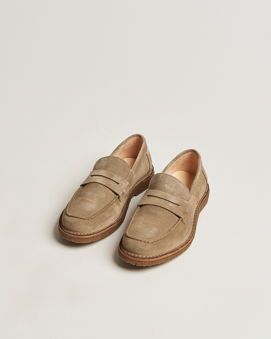 Herr | Italian Department | Astorflex | Mokaflex Loafers Stone Suede