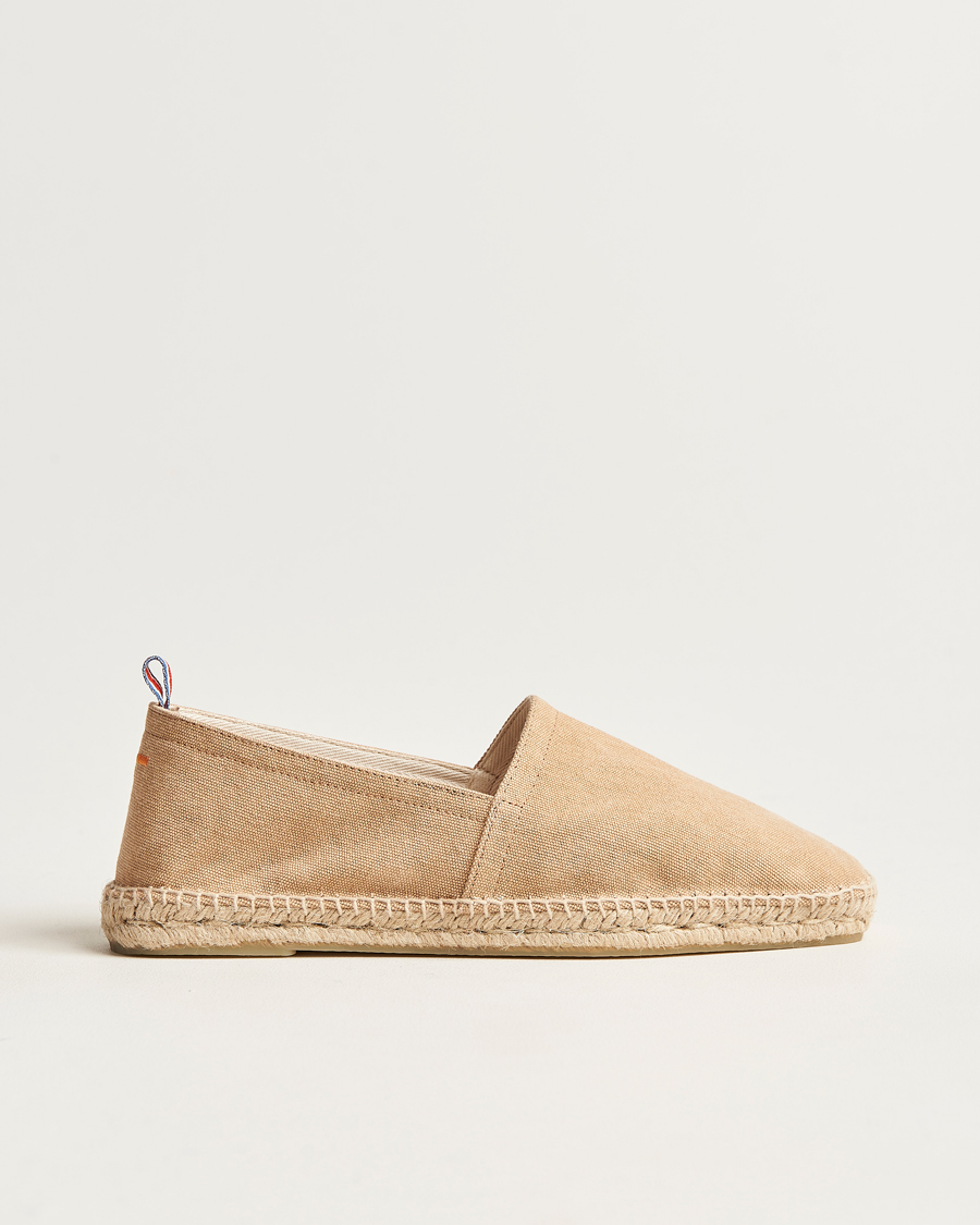 Herr | Castañer Pablo Washed Canvas Espadrilles Tostado | Castañer | Pablo Washed Canvas Espadrilles Tostado